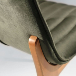 Cadeira com Encosto em Tecido - Decorare Móveis 
