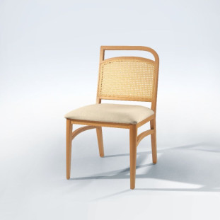Cadeira em Ratan - Decorare Móveis 