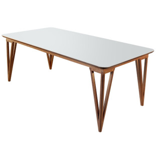 mesa em madeira maciça