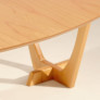 mesa de centro em madeira maciça