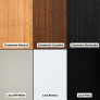 cores de madeira para mesa casa moderna